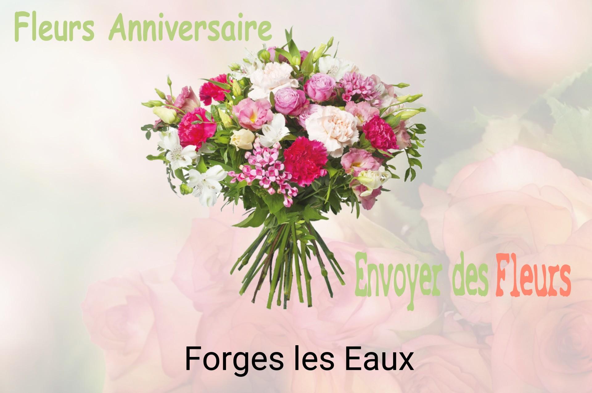 Bouquet de fleurs d’anniversaire livré à Forges-les-Eaux