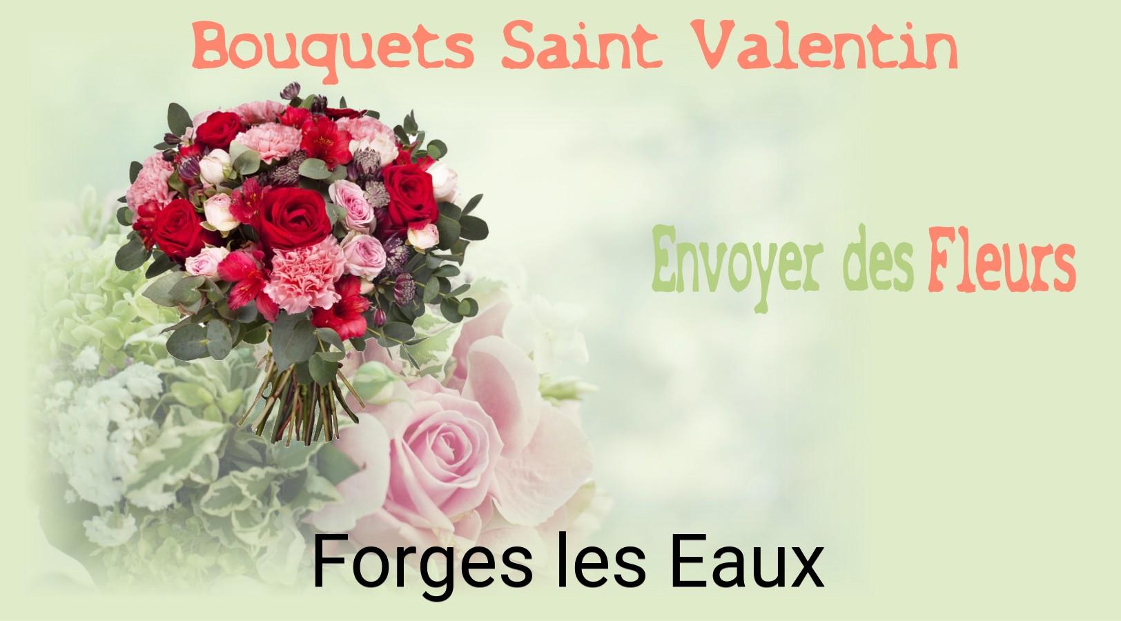 Roses de Saint-Valentin livrées à Forges-les-Eaux